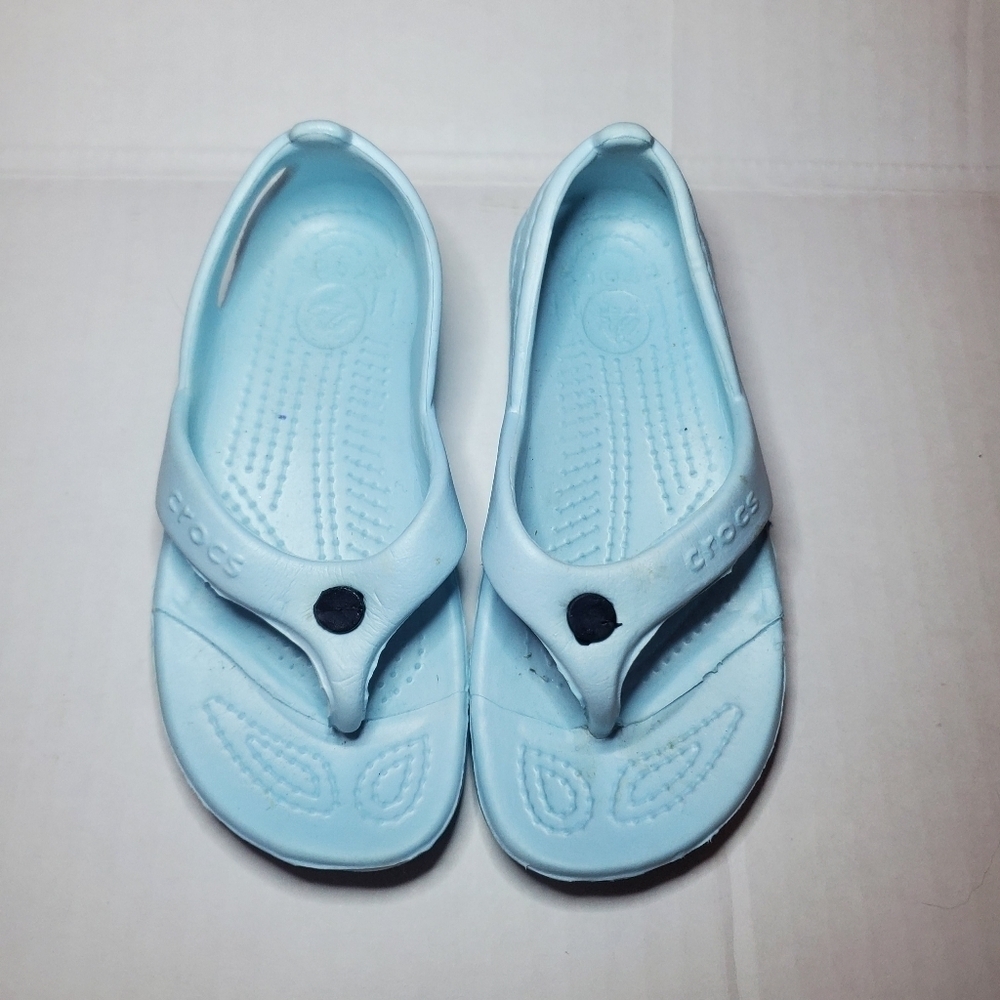 Crocs US C9 EUR 24/25 Sandals Light Blue